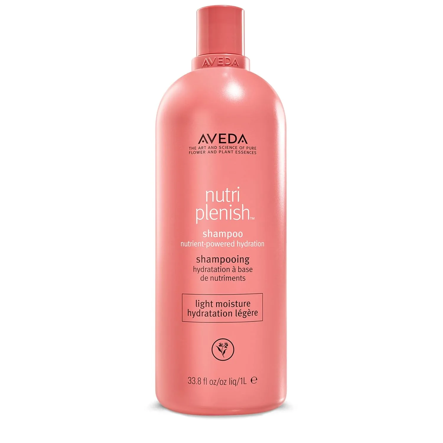 Шампунь Aveda Nutriplenish Light Moisture | Увлажняющий шампунь для тонких и средних сухих волос | Органическое масло граната, кокосовое масло, масло манго | 93% натуральных ингредиентов*
