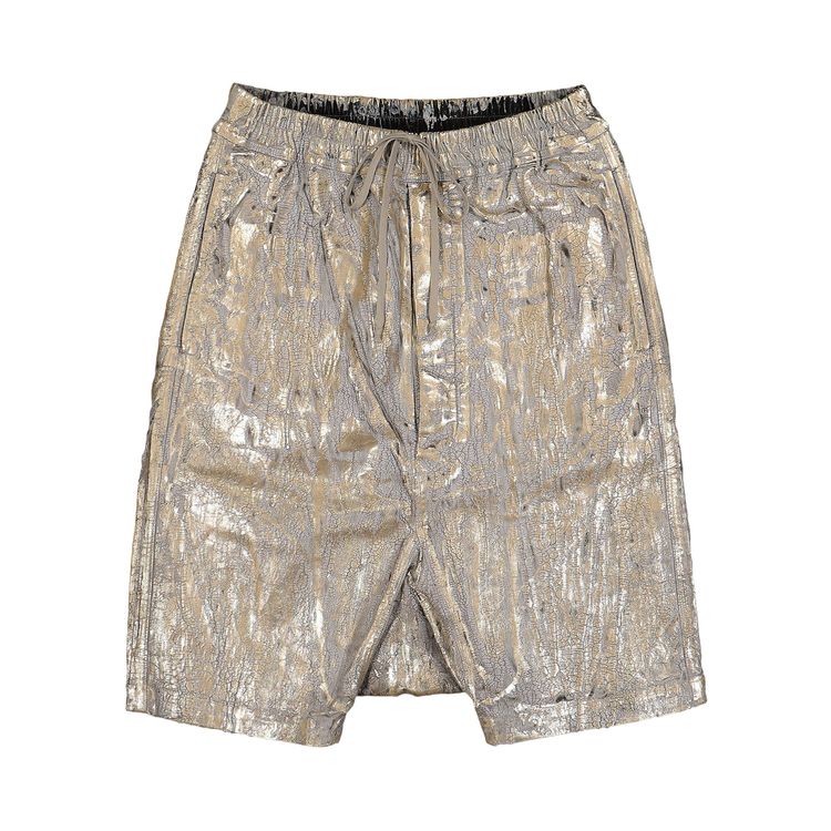 

Шорты Rick Owens DRKSHDW Drawstring Pods Shorts 'Gold', золотой