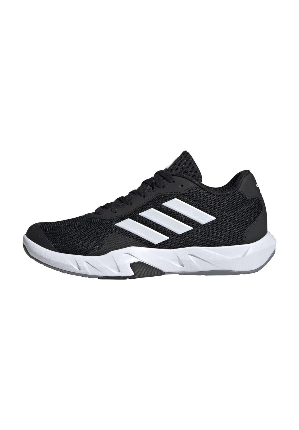 Кроссовки спортивные Amplimove Trainer, со шнуровкой, дышащие, женские adidas, цвет Cblack Ftwwht Gres
