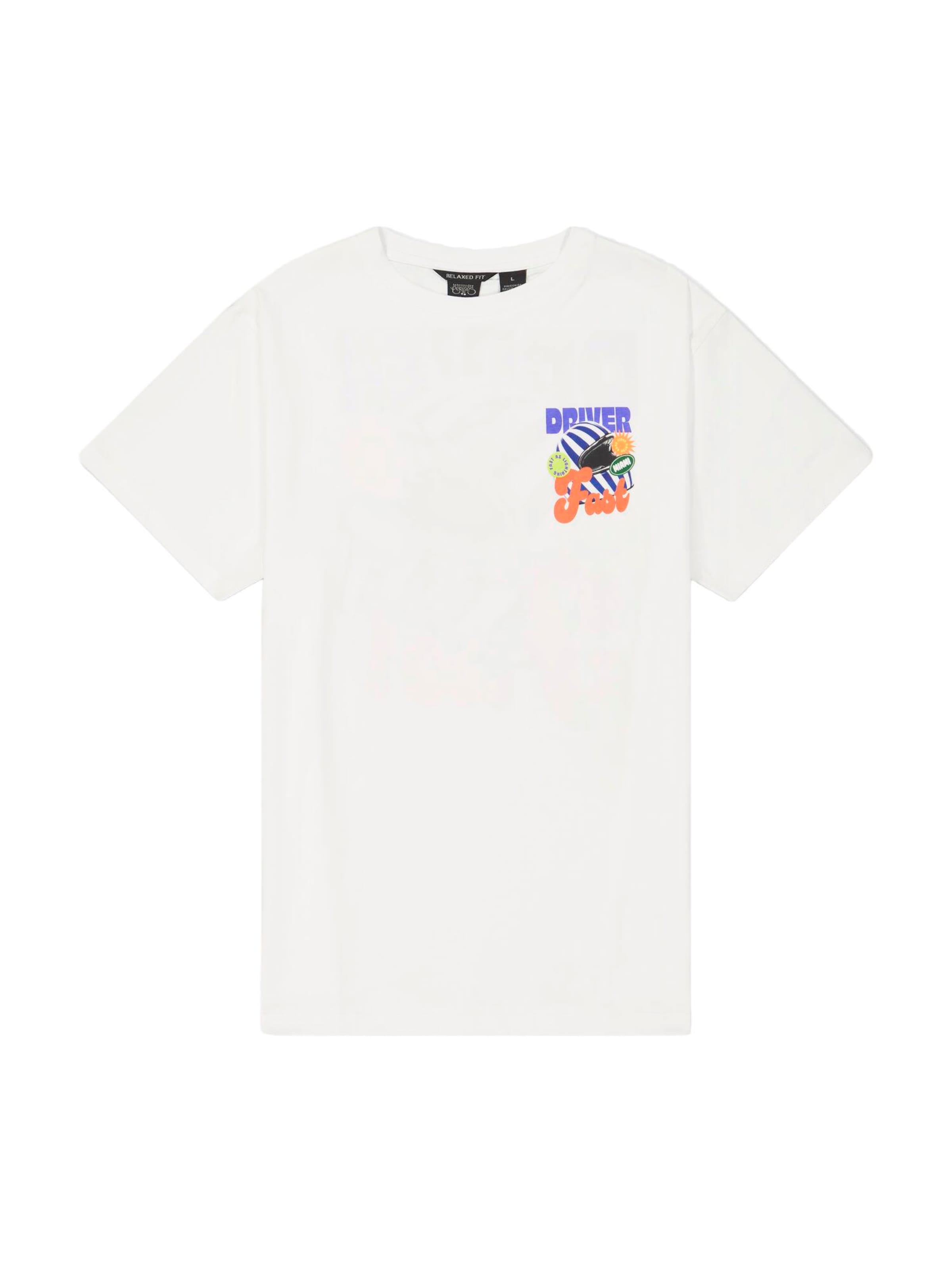 

Le Temps Des Cerises Футболка 'TWIKEN' в белом цвете