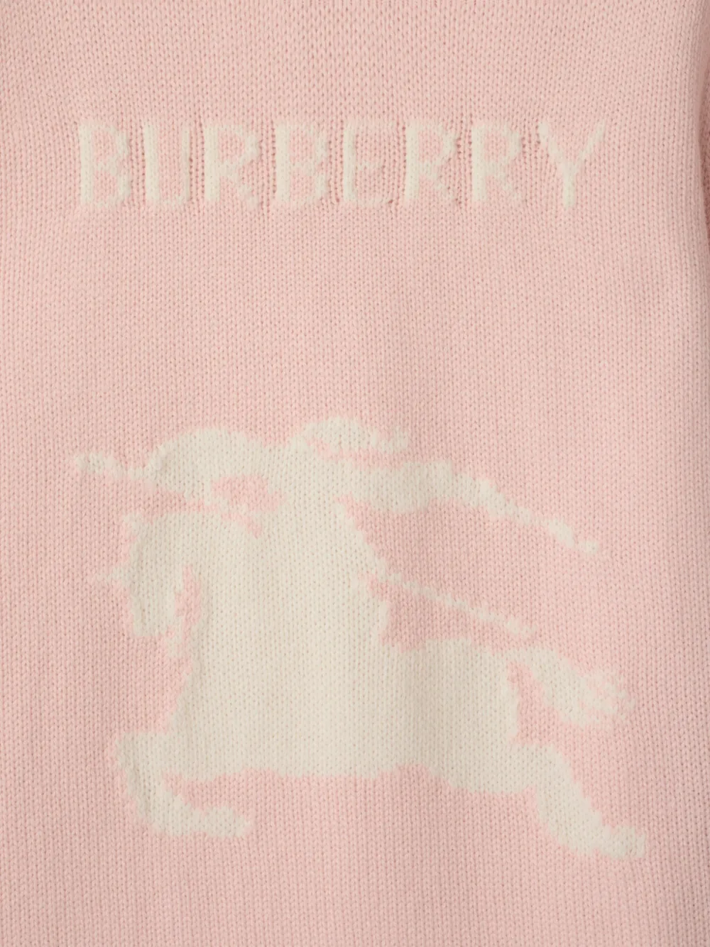 Свитер EKD BURBERRY, круглый вырез, розовый — фото 2