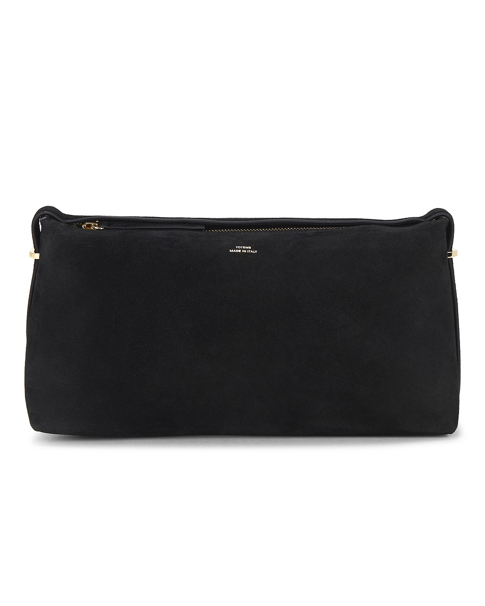 

Клатч из замши с вырезом Toteme, Black