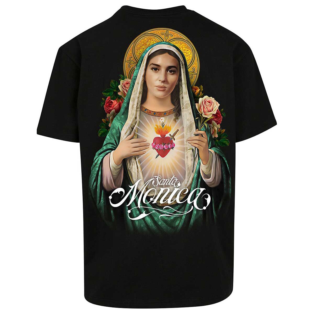 

Футболка Santa Monica Oversize T-Shirt Mister Tee, цвет Schwarz