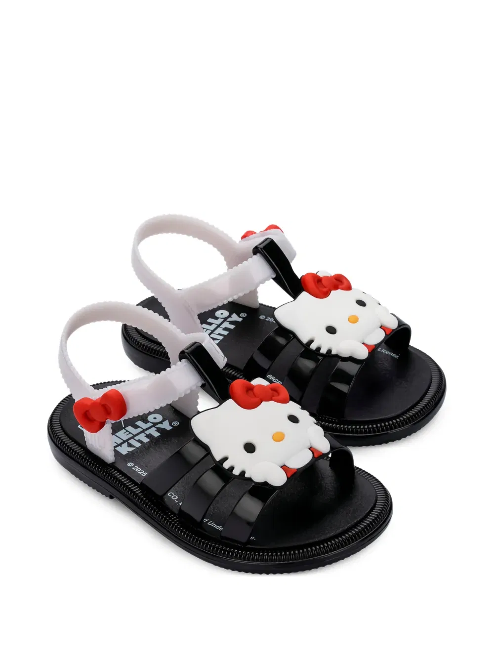 Босоножки Hip из коллаборации с Hello Kitty Mini Melissa, черный — фото 3