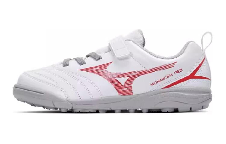 

Mizuno Kids Футбольные бутсы Детские, White/Classic Red
