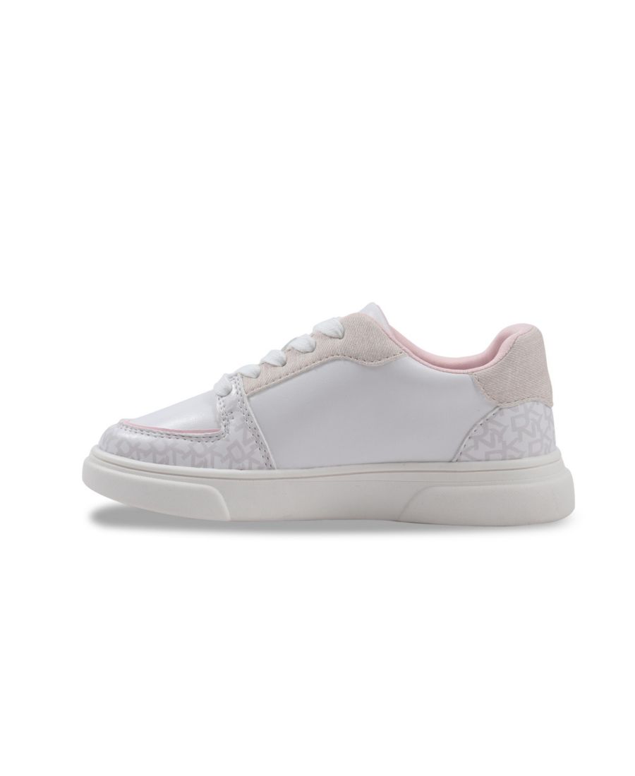 Кроссовки Celia Cosma с принтом для маленьких и больших девочек DKNY, White Multi — фото 4