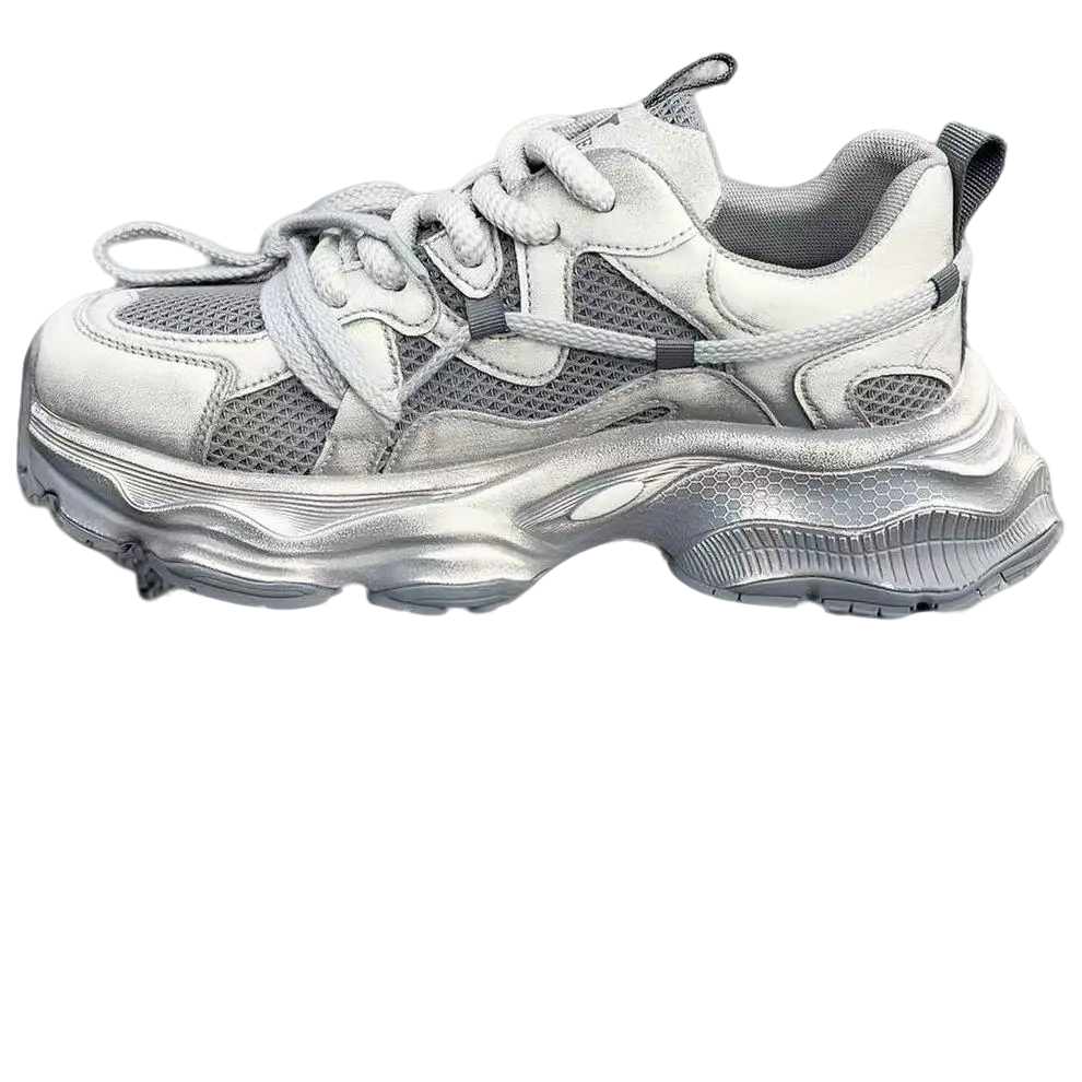 

Banas Серые мужские кэжуал кроссовки Mid Top, цвет Gray