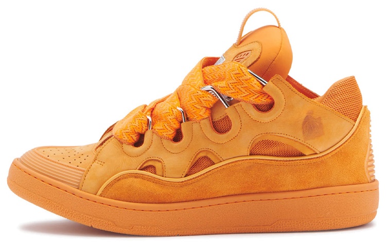 

Стильные скейтерские кроссовки Curb Low top мужские orange Lanvin