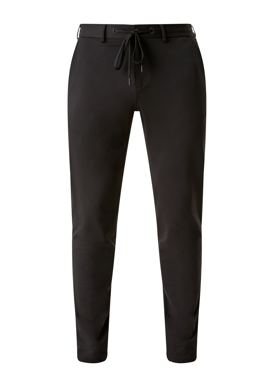 

Брюки зауженного кроя s.Oliver BLACK LABEL, черный