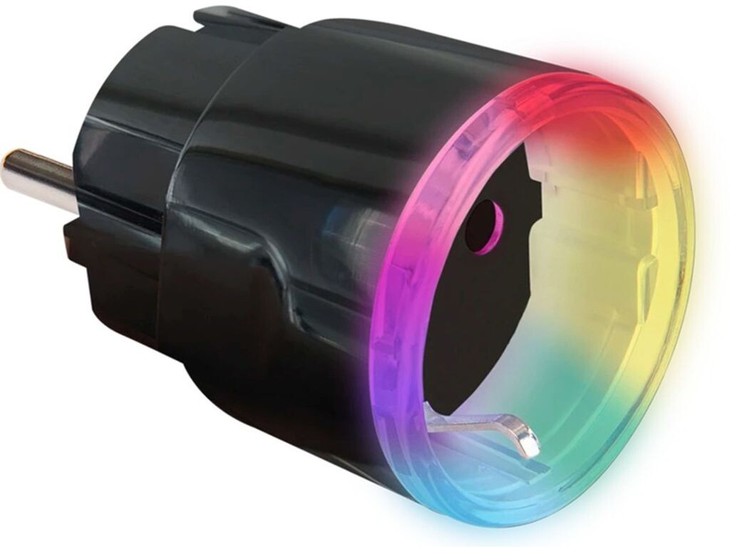 

Адаптер Shelly Plus Plug S, 12А, функция измерения WLAN Bluetooth, черный, белый
