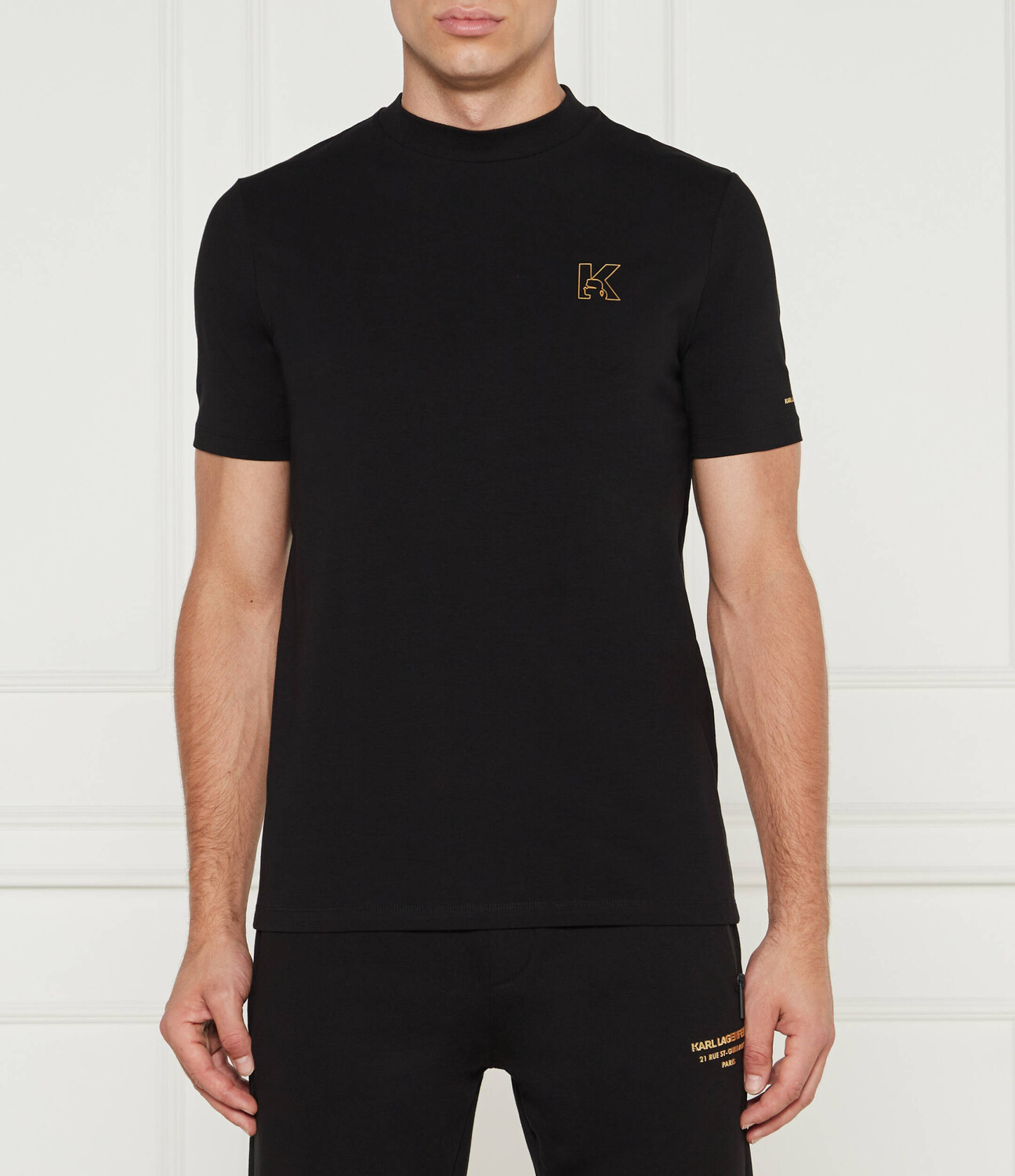 

Футболка Karl Lagerfeld Regular Fit, черный