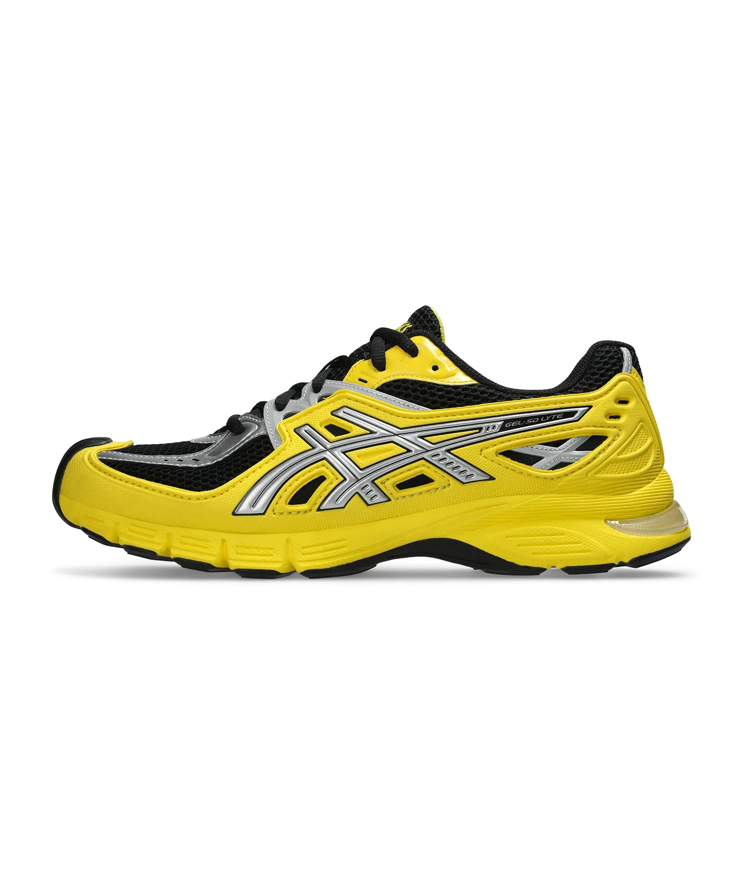 Унисекс кроссовки ASICS GEL-SD-LYTE с амортизацией и логотипом жёлтые — фото 2