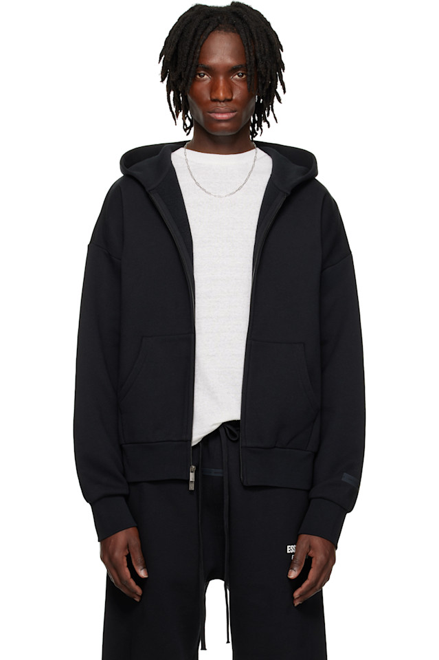 

Классический худи на молнии Fear Of God Essentials, черный