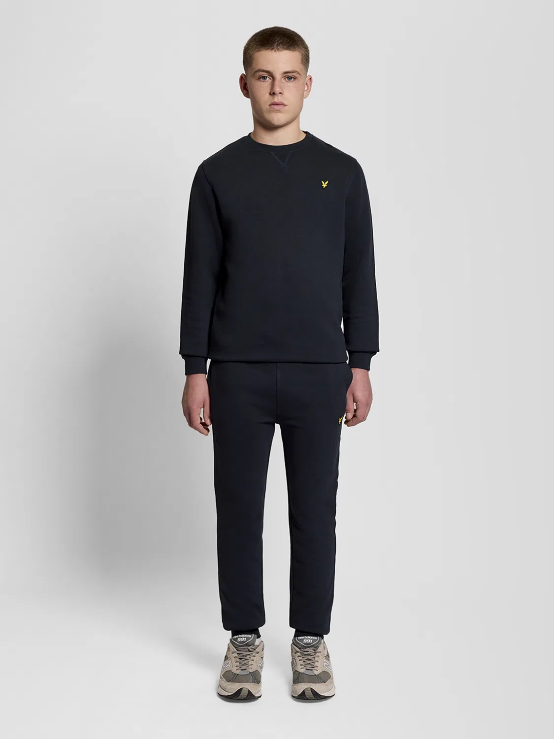 Зауженные брюки Lyle & Scott, Marine Blue — фото 3