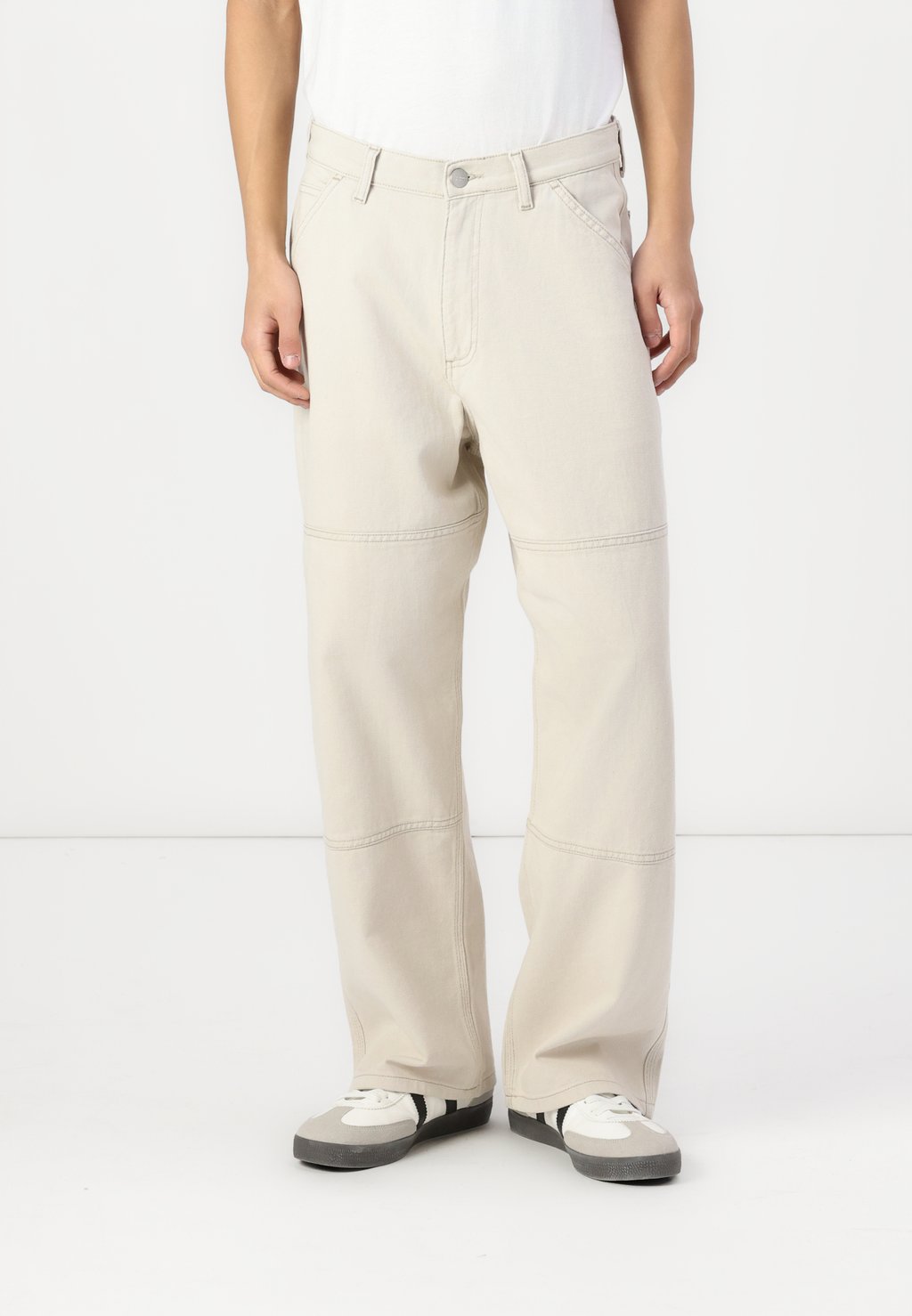 

Джинсы свободного кроя JPSTOWEN CONTRAST PANEL PANTS Jack & Jones, бежевый