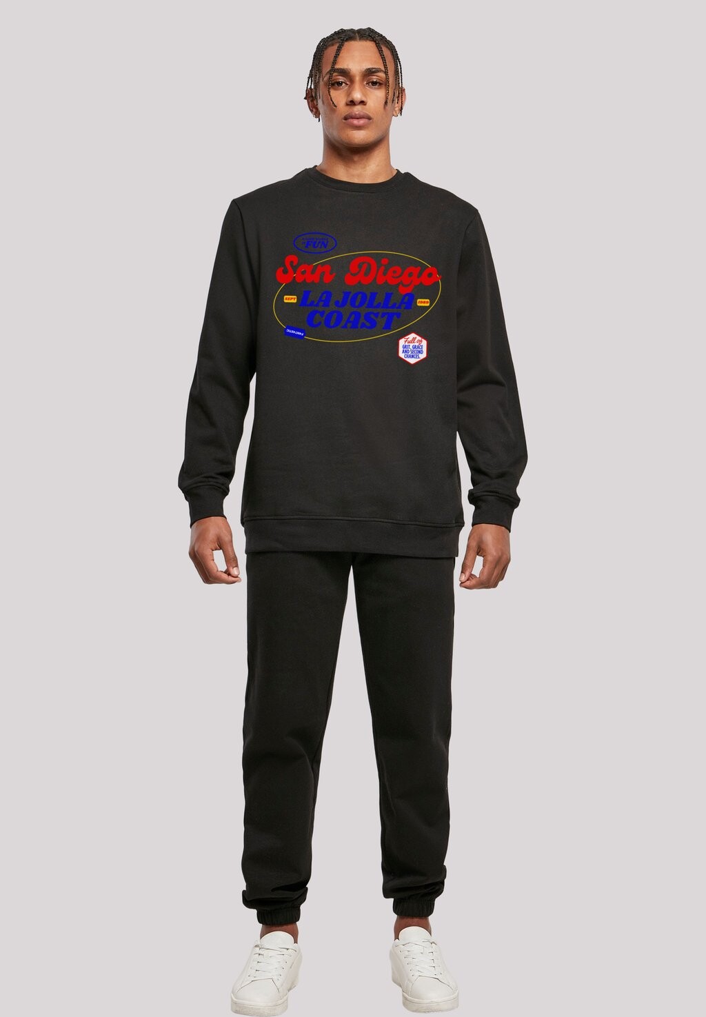 

Толстовка SAN DIEGO CREW F4NT4STIC, черный