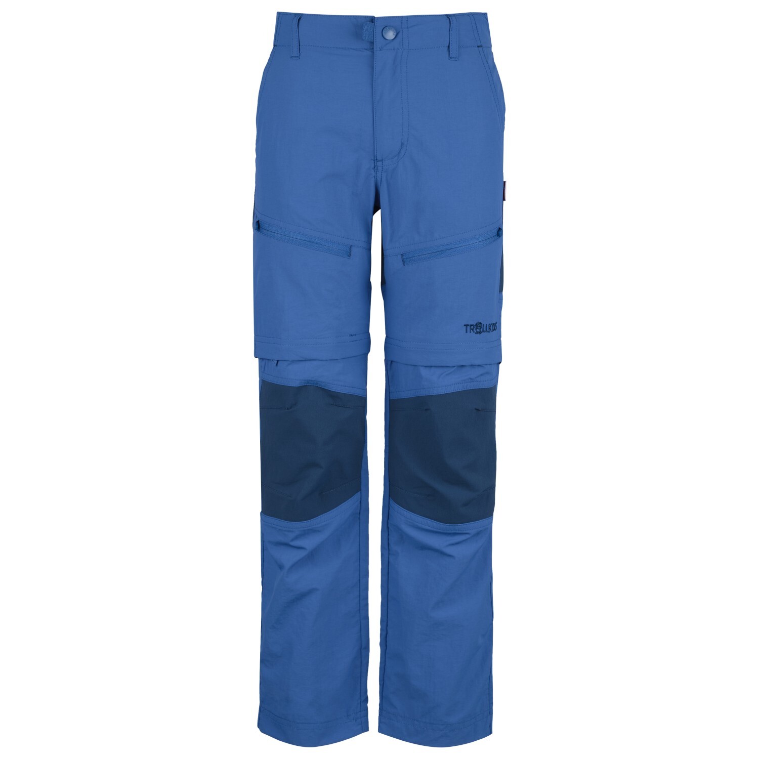 

Трекинговые брюки Trollkids Kid's Nordfjord Zip Off Slim Fit, цвет Midnight Blue