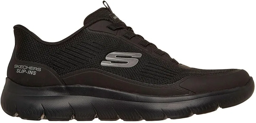 Мужские кроссовки Skechers Summits Leyter, Black Knit Tpu