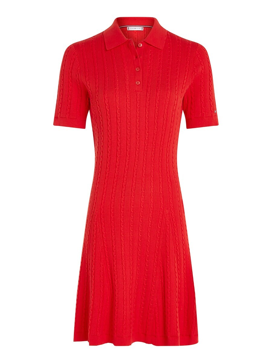 

Платье TOMMY HILFIGER Knitted dress, красный