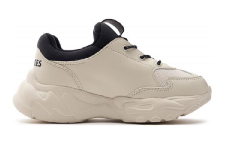 Кроссовки MLB Chunky Kids Lifestyle Shoes Kids Low-top Ivory, белый — фото 2