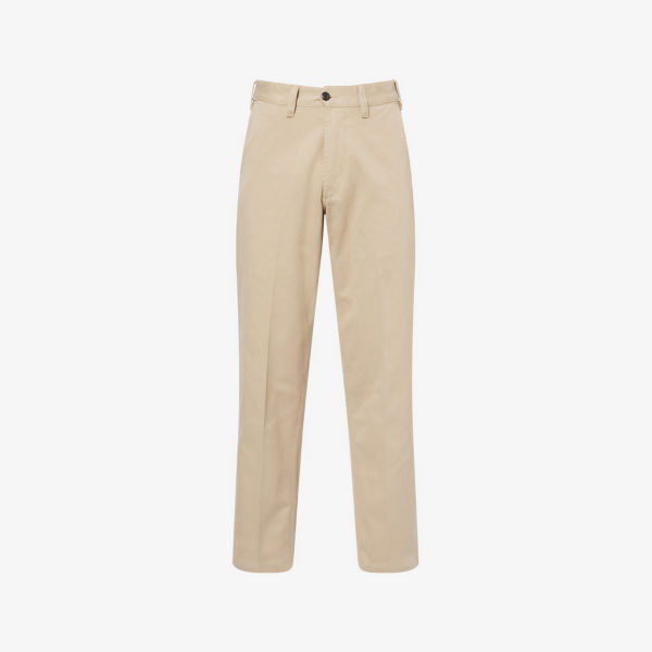 

Хлопковые брюки чинос Regular-Fit с прямыми штанинами Drakes, желтый
