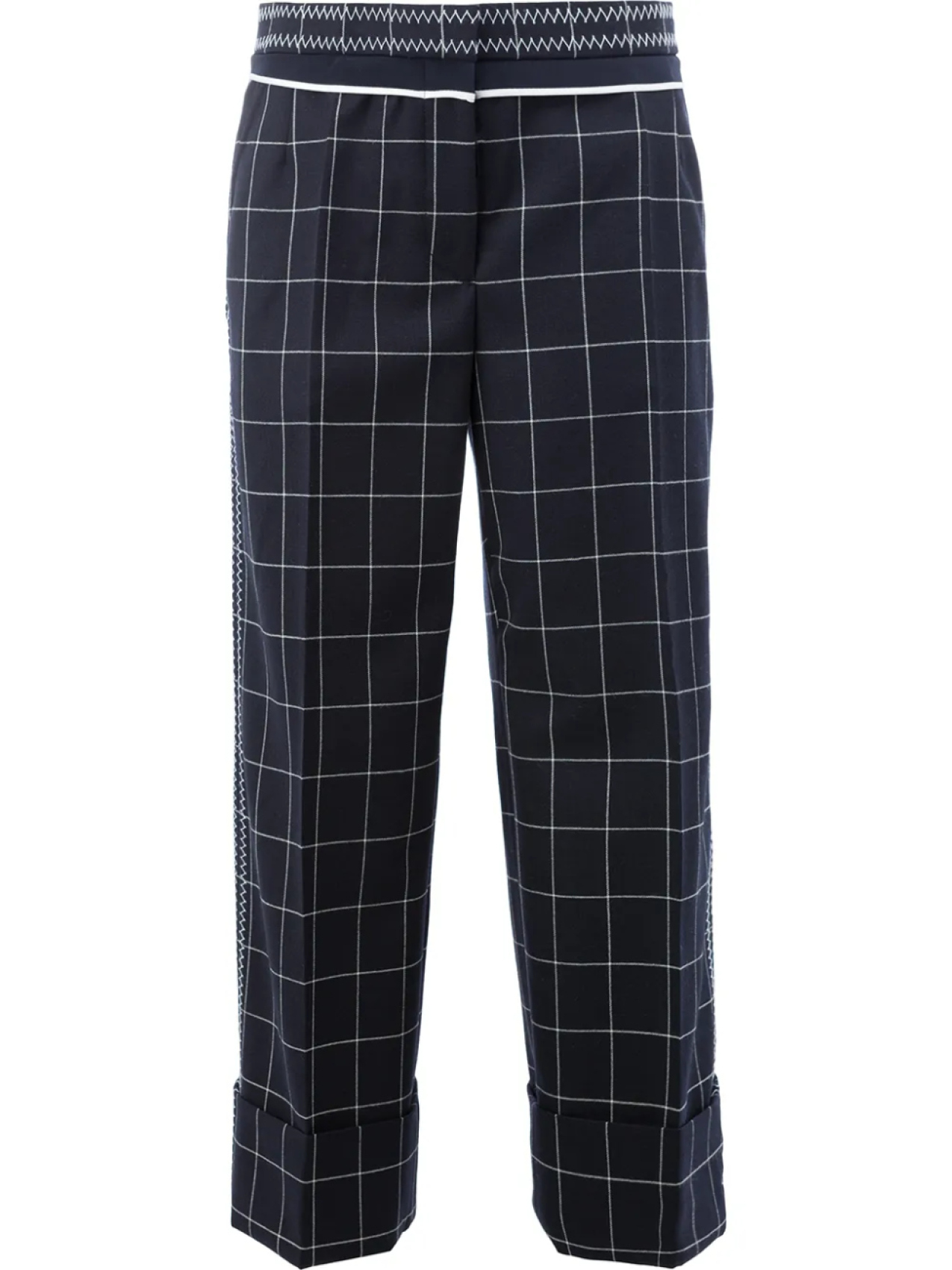 

Thom Browne брюки в клетку, синий