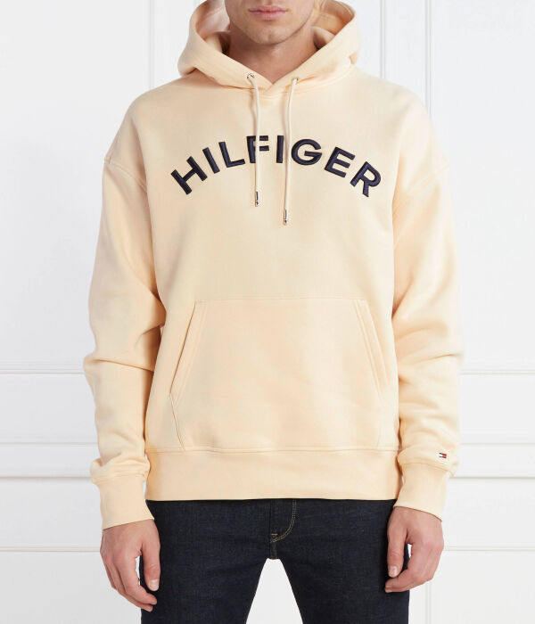 

Толстовка мужская Tommy Hilfiger с надписью, бежевый