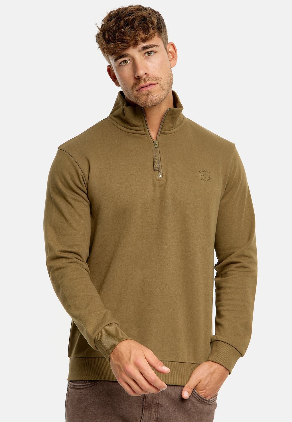 

Толстовка INBRANDT INDICODE JEANS, цвет capers