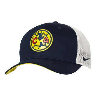 

Бейсболка Nike Club América Classic99 Soccer Trucker Cap, темно-синий