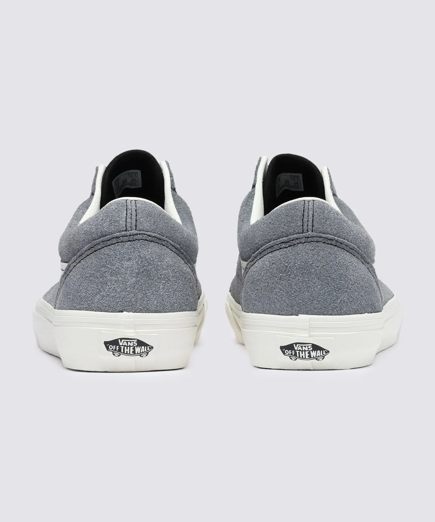 Унисекс кеды из замши Old Skool Duo VANS серые — фото 4