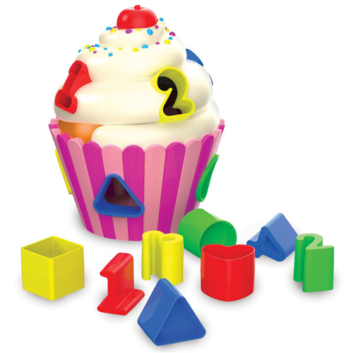 

Пазлы Cupcake Shape Sorter