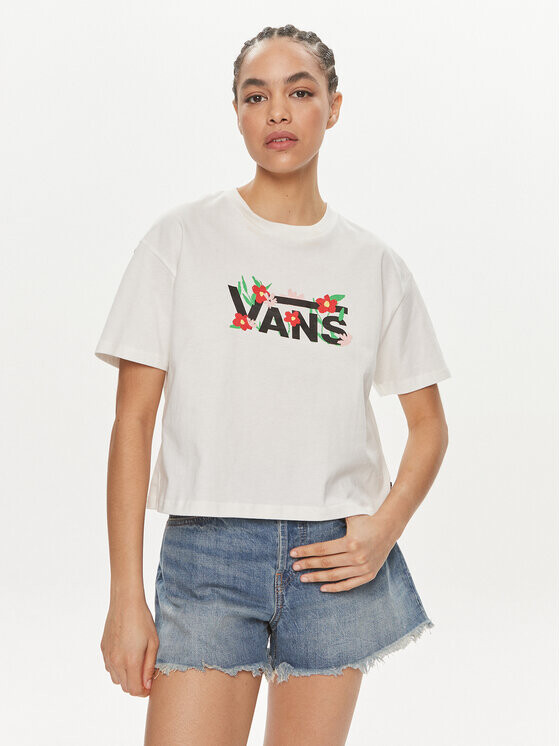 

Футболка стандартного кроя Vans, экрю