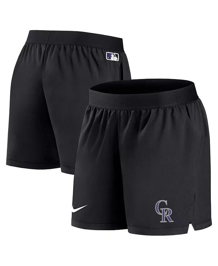 

Черные женские шорты Colorado Rockies Authentic Collection Team Performance Nike