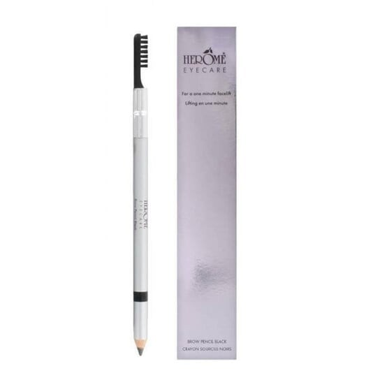 

Карандаш для бровей с кисточкой, Черный, 1,2 г Herome, Eyecare Brow Pencil