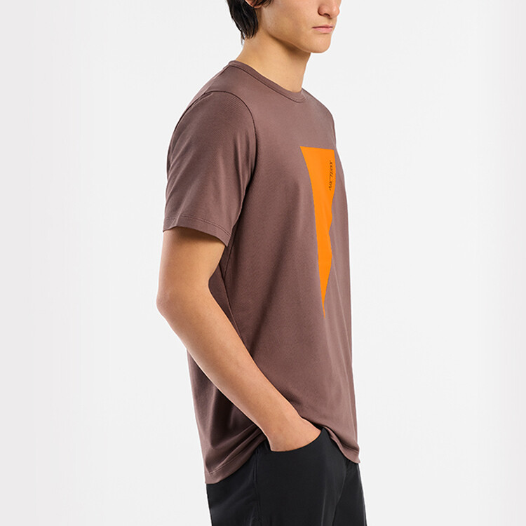 Футболка мужская Arcteryx Arro, красно-фиолетовый — фото 4