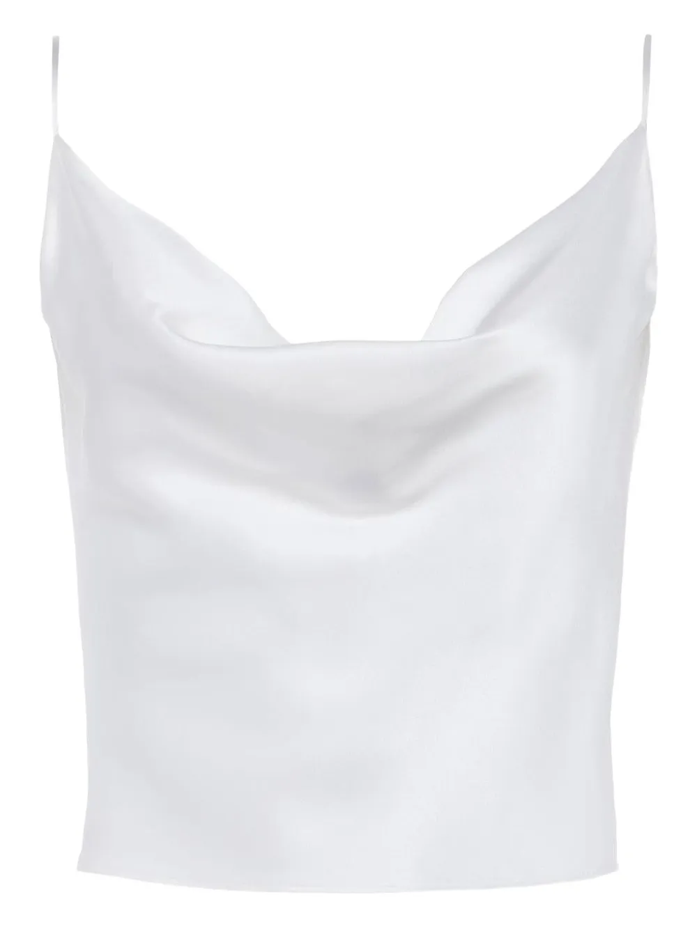 

Топ Calista с драпировкой на воротнике L'Agence, белый