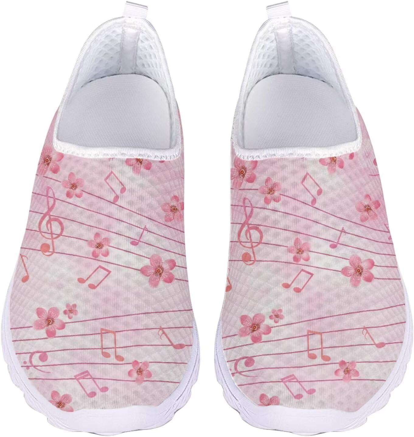 

Кроссовки Jeiento с американским флагом для мужчин и женщин, обувь для бега по дороге, женские и мужские удобные кроссовки для ходьбы, теннисные кроссовки, спортивная обувь, Cherry Blossom Flower Music