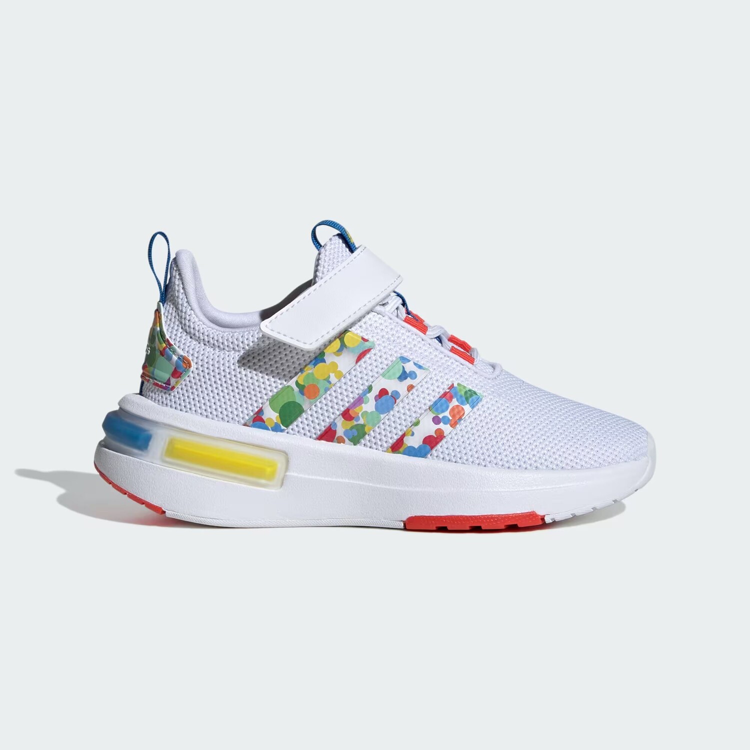 

Кроссовки RACER TR23 EL K Adidas, цвет Cloud White/Bright Red/Bright Royal