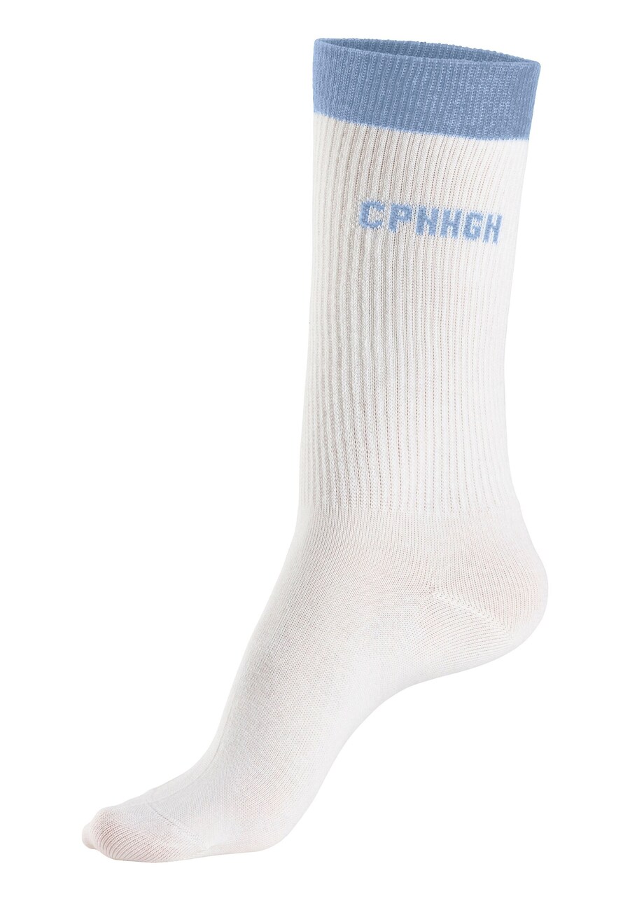 

Спортивные носки Copenhagen Studios, цвет Dusty blue/Light blue/White