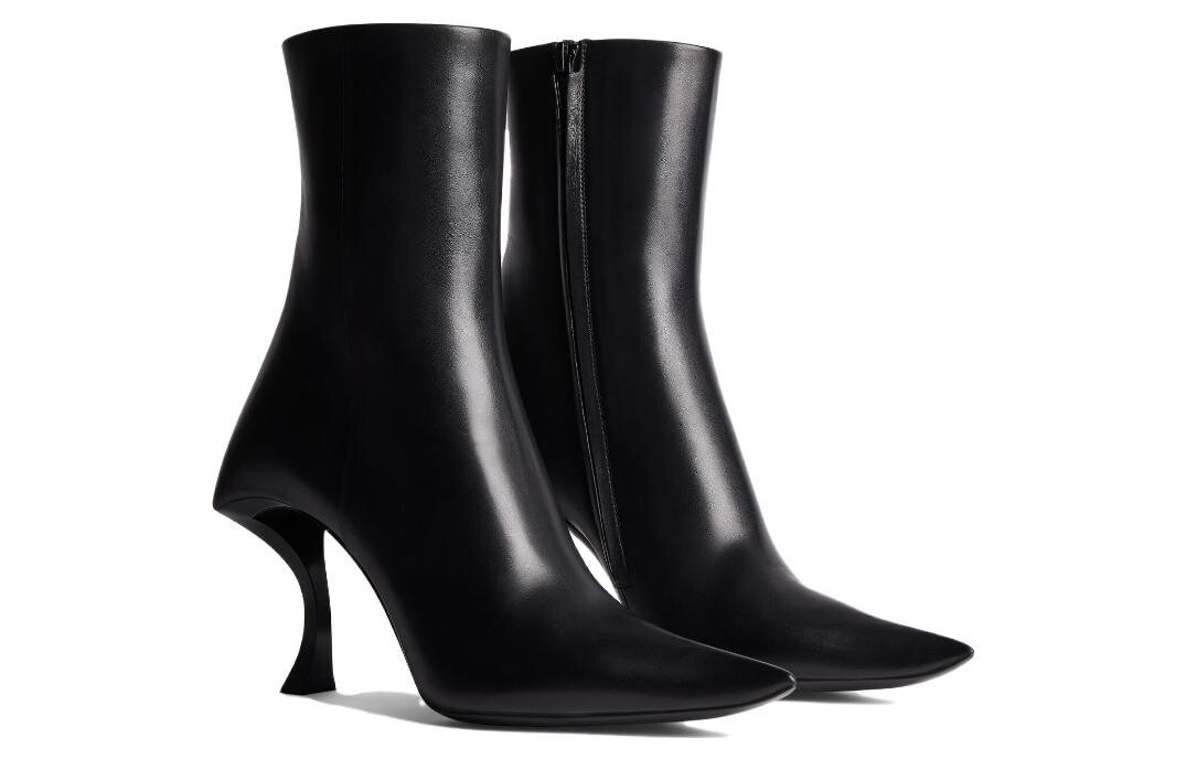 Ботильоны Balenciaga для женщин с песочными часами, Black — фото 3