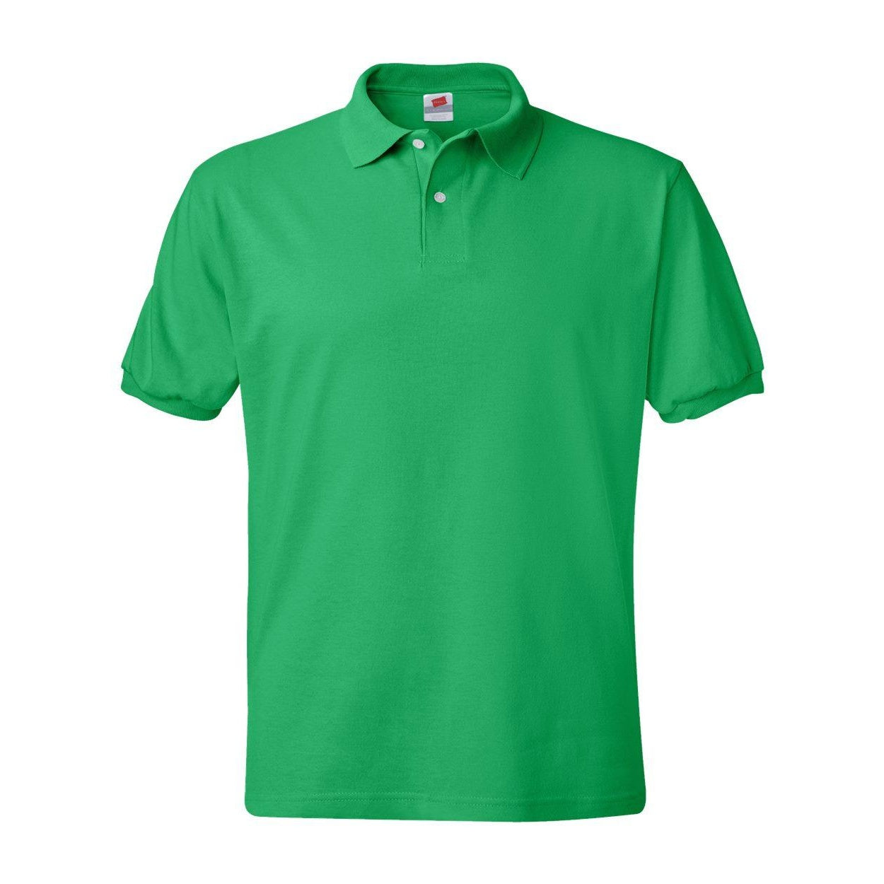 

Футболка-поло Hanes Ecosmart, цвет kelly
