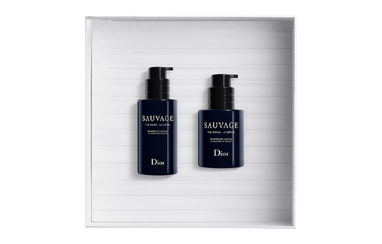 Мужской набор для ухода за кожей Dior Sauvage: тонер 100 мл + эссенция 50 мл — фото 2