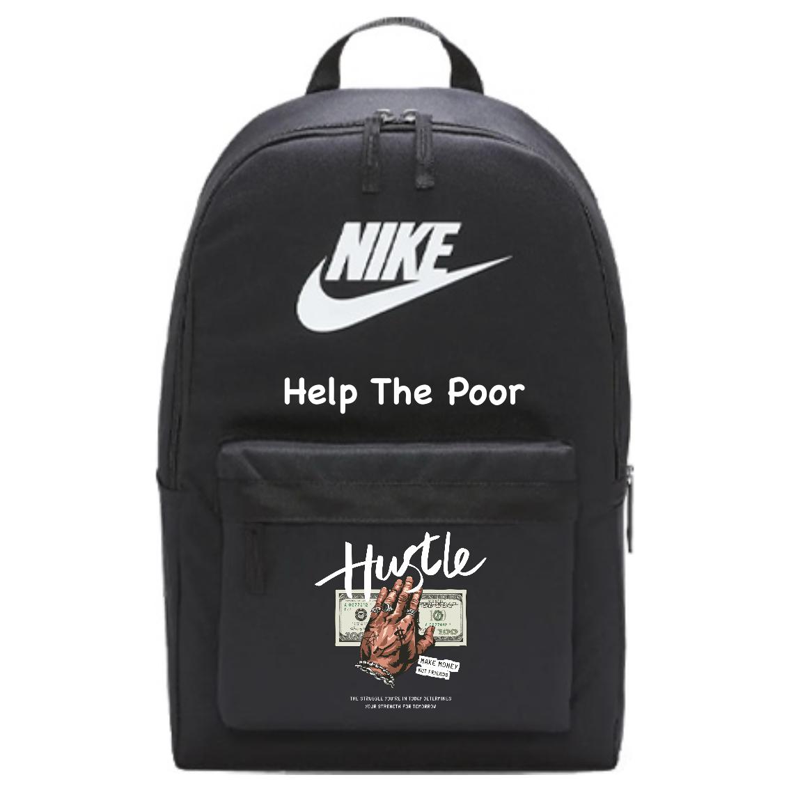 

Nike Тканевый рюкзак Regular Unisex черный, American Print
