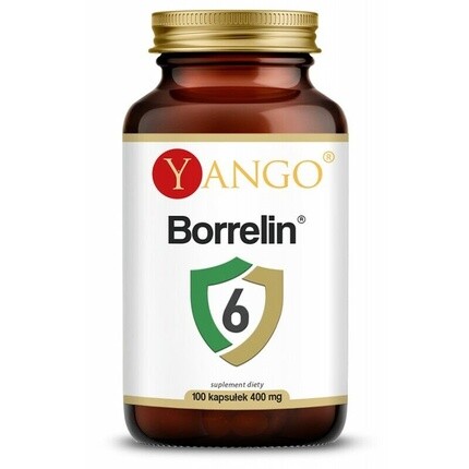 

Yango Borrelin 6 Поддержка Лайм-боррелиоза 100 веганских капсул, It