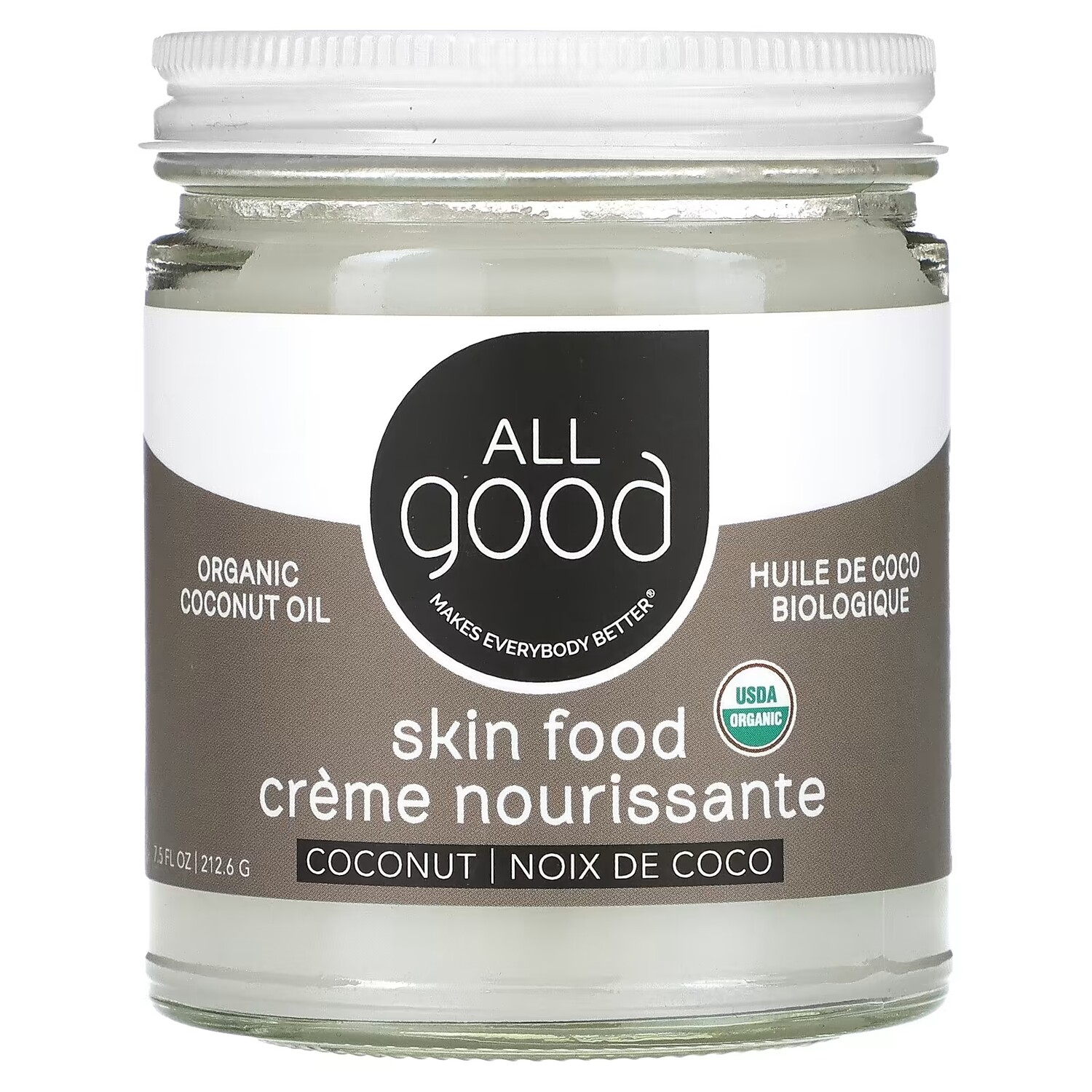

Органическое кокосовое масло All Good Products Skin Food