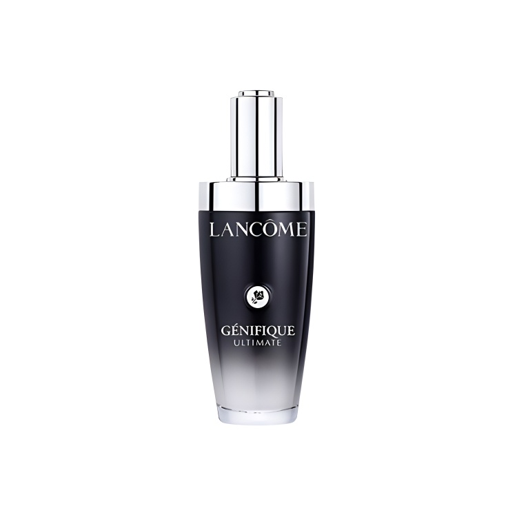 LANCOME LANKOU новогоднее красное велюровое подарочное издание супервосстанавливающая сыворотка Black Bottle увлажнение и питание 50 мл — фото 2