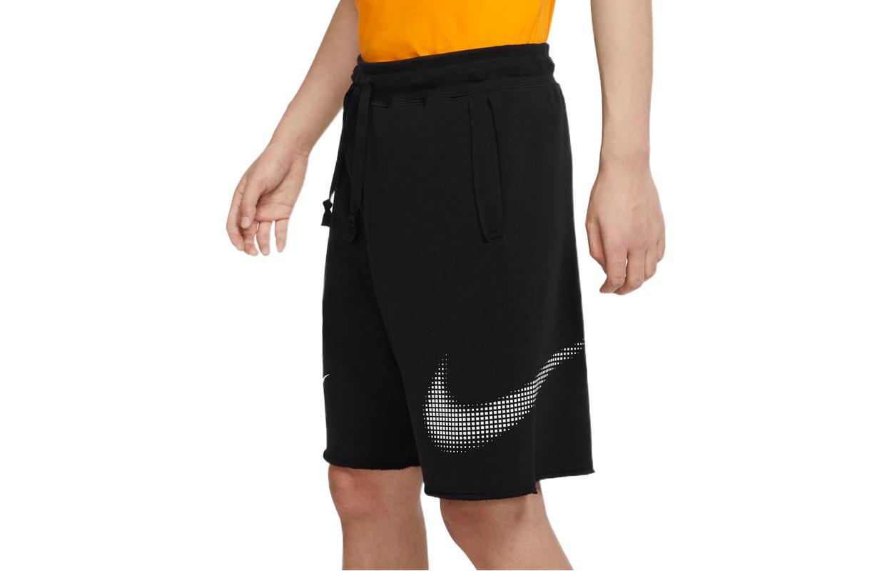 Шорты Nike Casual Sports Large Logo Printing Shorts Black DX6310-010 — фото 3