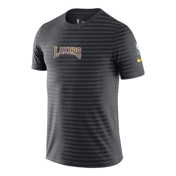 

Футболка Men's Nike Stripe Alphabet Printing Round Neck Pullover Short Sleeve Brooklyn Nets Black T-Shirt, мультиколор