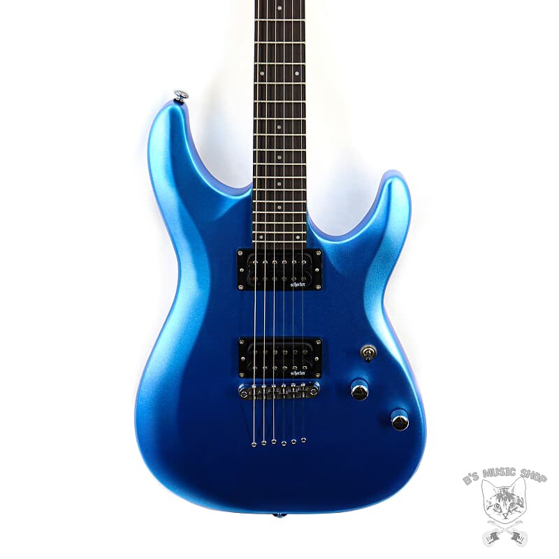 

Электрогитара Schecter C-6 Deluxe in Satin Metallic Light Blue