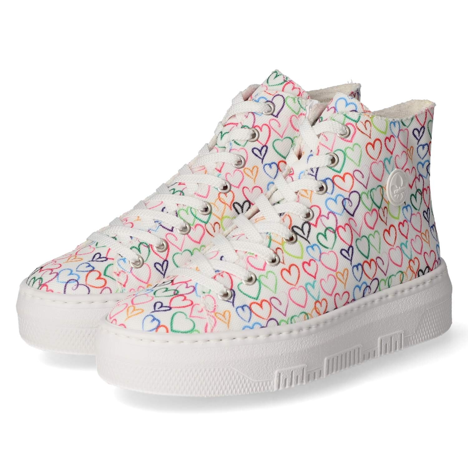 

Ботинки rieker High Sneaker, белый